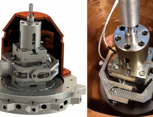 Ball bearings dynamically testing in TVAC